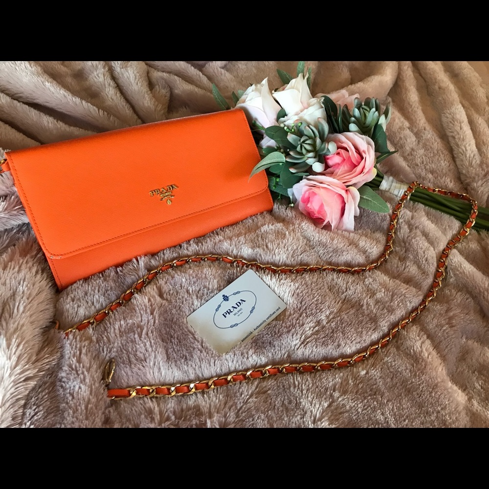 Prada Saffiano Wallet Sold Out Everywhere!